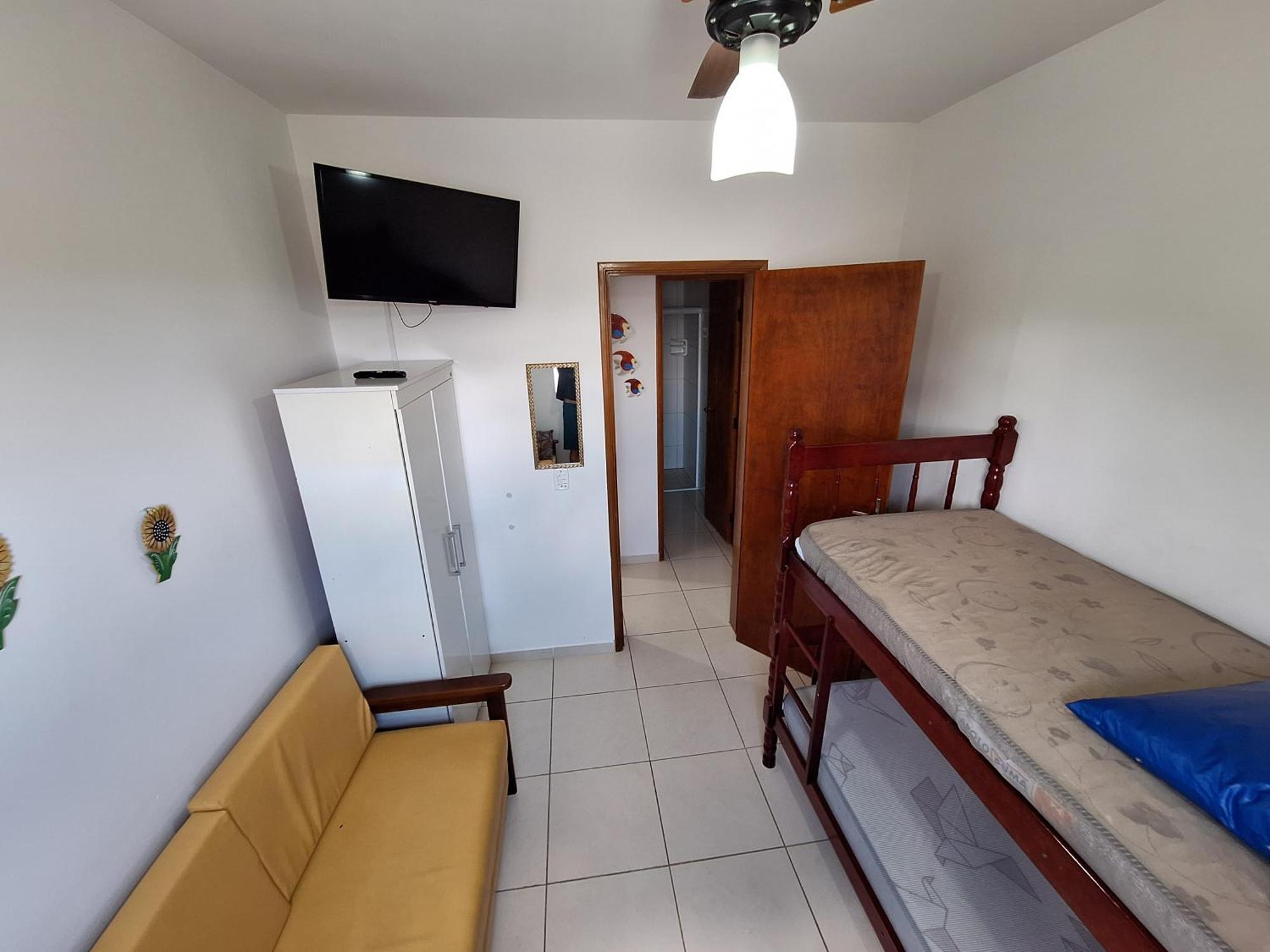 Apto Praia Ubatuba 2 Quartos 3 Tvs Internet 400Mb Completo Tv A Cabo מראה חיצוני תמונה